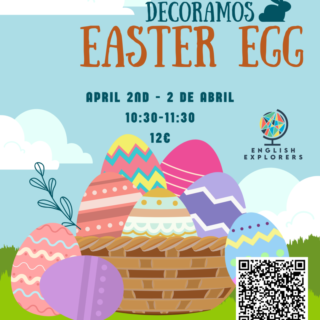 Colorful Cute Easter Egg Hunt Poster (1)